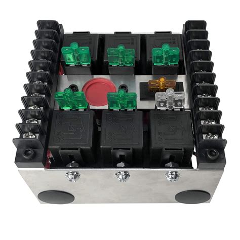 fassi electrical relay box|MGI SpeedWare Fused Relay Panel Box and 12vDC Wiring Kit (4 .